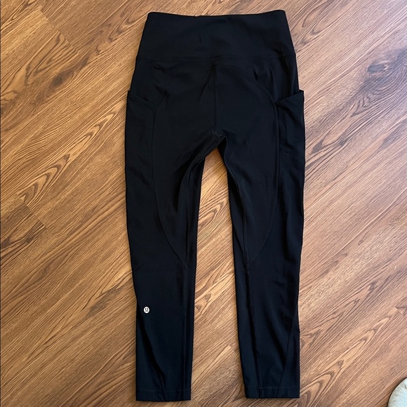 Lululemon Black High-Waisted Leggings - Picture 2 of 3